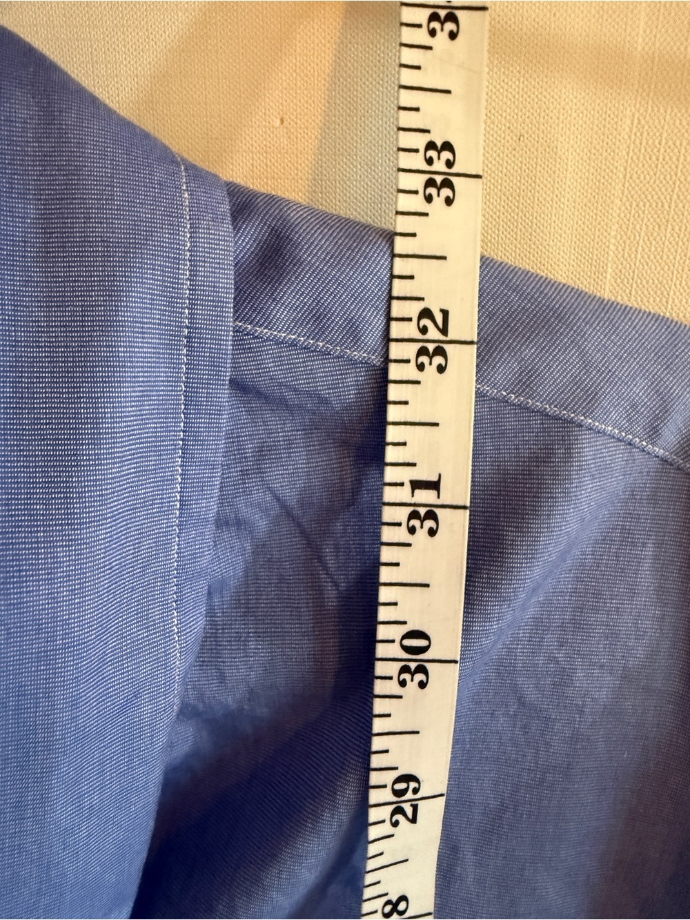 Ralph Lauren XXL Blue Cotton Stretch Button Down Shirt Pony Logo - Picture 6 of 6